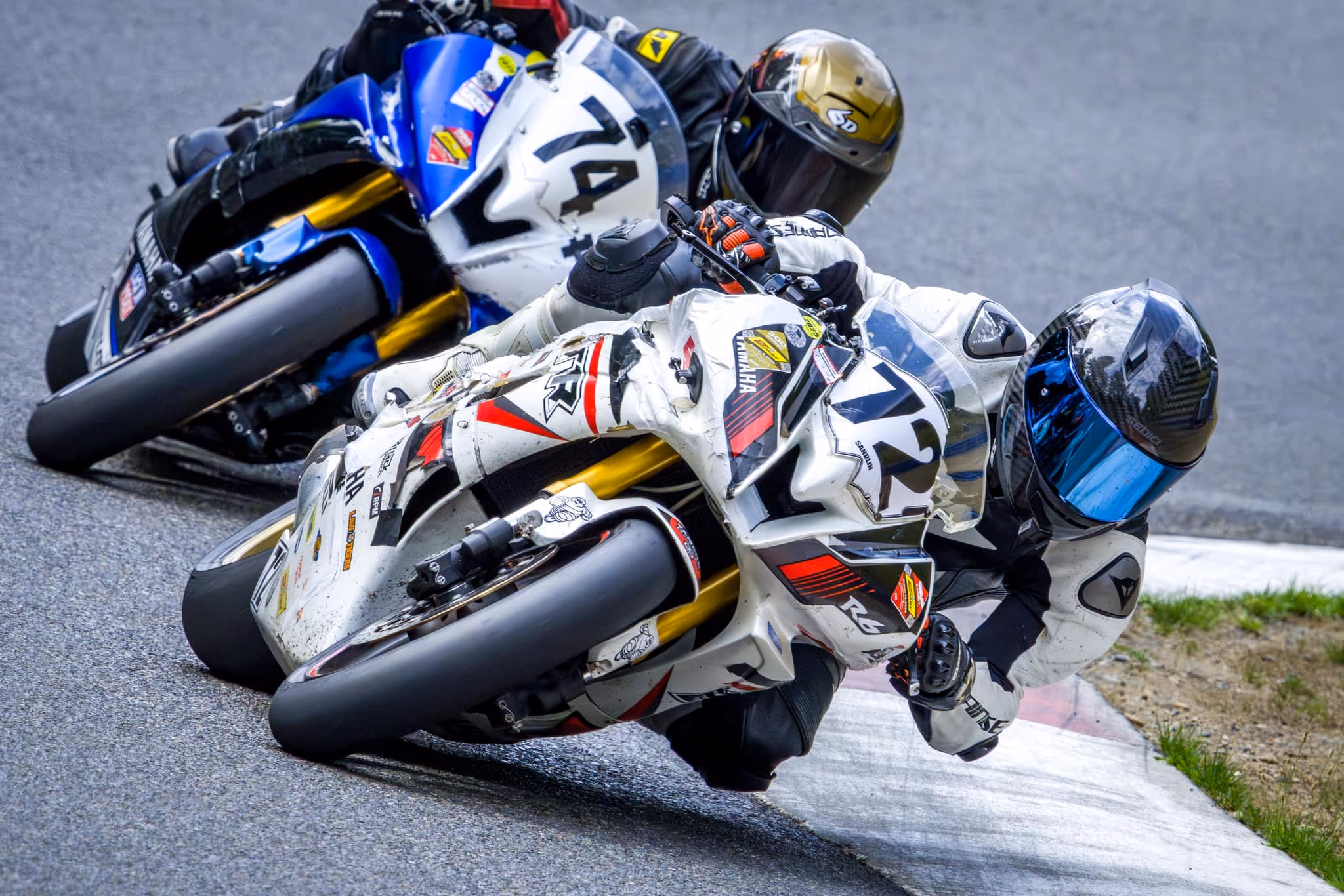 Leading a pack through a right-hander